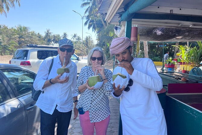 5 Hours of Salalah City Best | Private Tour - Al Haffa Beach: White Sand, Coconut Shade, and a Break From Shopping