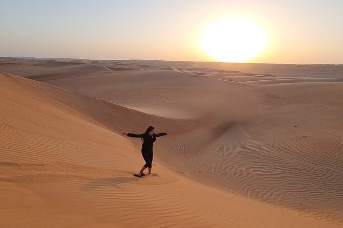 7-8 Hours Private Desert Adventure Trip with Activities - Quad biking on sand: the adrenaline block