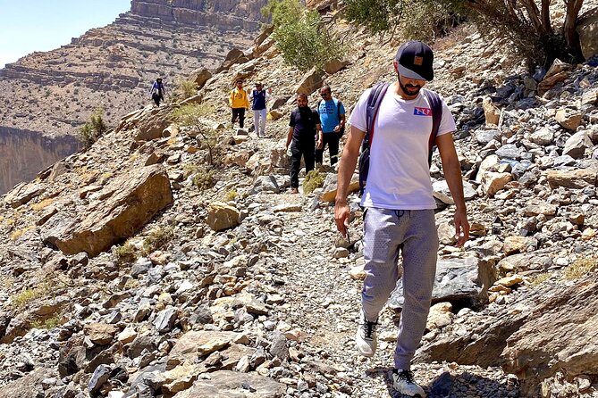 Balcony & Hidden Lake Jebel Shams Shared Trip - Included value: transportation, driver-guide, taxes, and local lunch