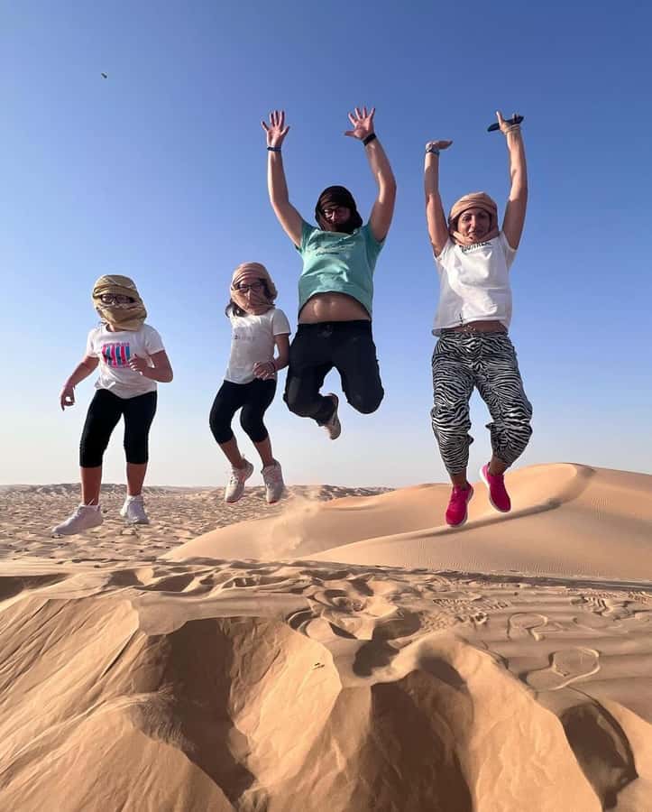 Desert Safari, Sunset & Sand Bashing (Rub Al Khali Desert) - Sand bashing and sand skiing: the fun part, done with an expert guide