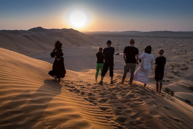 Desert Safari Trip Full Day & Ubar Lost city - Empty Quarter: Black Camels Up Close