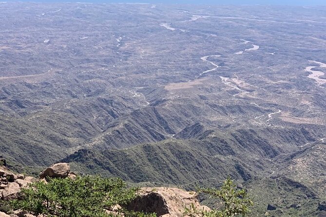 East of Salalah, Mountain Safari, Camels, Waterfall, White beach - Tawi Ateer sinkhole and Teeq Cave: the stop that demands effort