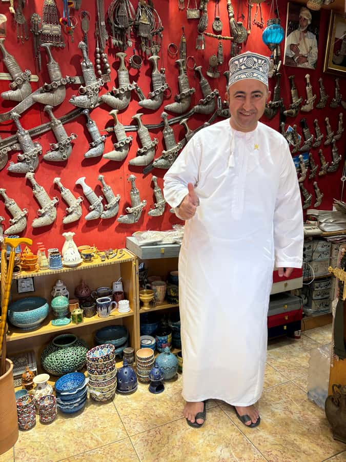 From Muscat: Nizwa & Al Hamra with Jebel Shams Night Stay - Misfah al Abriyeen and the falaj water system you can see at work