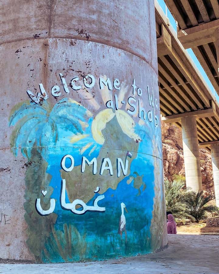From Muscat:Private Wadi Shab and Bimmah SinkHole Tour - Wadi Shab: the canyon walk, pools, picnic, and cave swim