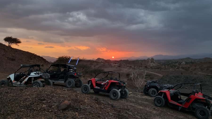 From Muscat: Self-Drive ATV Adventure in Wadi Al Rak - Small group size and live guide support in Arabic and English