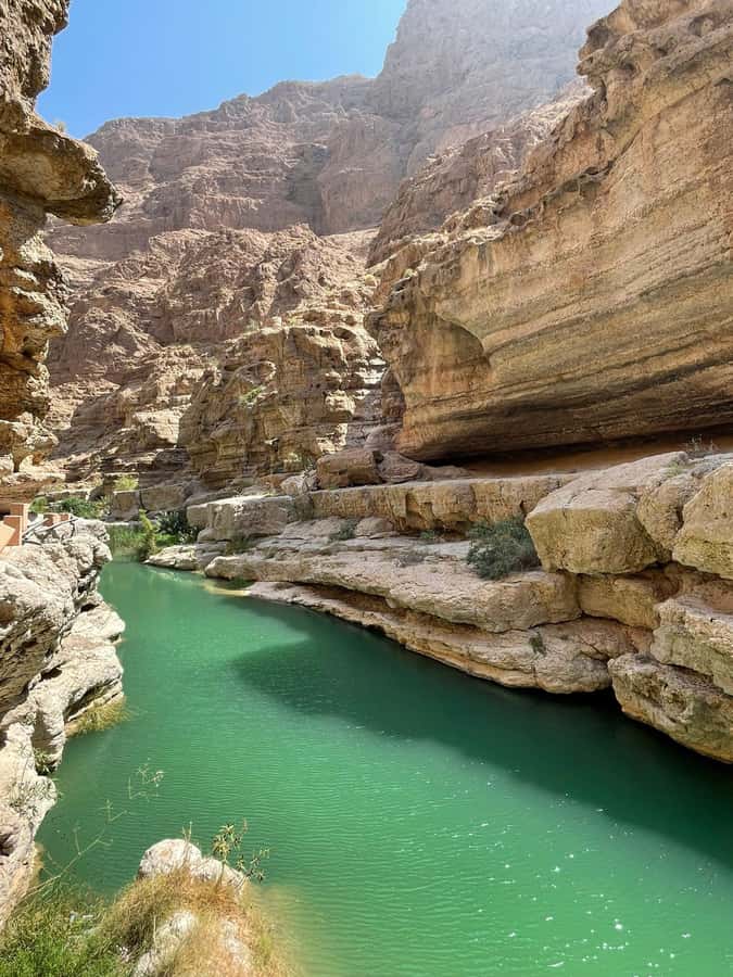 From Muscat: Wadi Shab & Sinkhole Private Tour & Free Lunch - Price and value at $128 per person