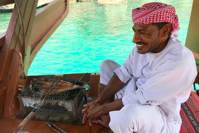 Full Day Dhow Cruise to Khor Sham with lunch & Snorkeling (Shore excursions) - Telegraph Island and Seebi Island: swim and snorkel without the hassle