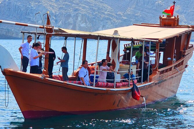 Full day Dhow: Khasab, Musandam: Dolphins, Snorkeling & Fjords - Riding the Musandam Fjords on a Traditional Omani Dhow