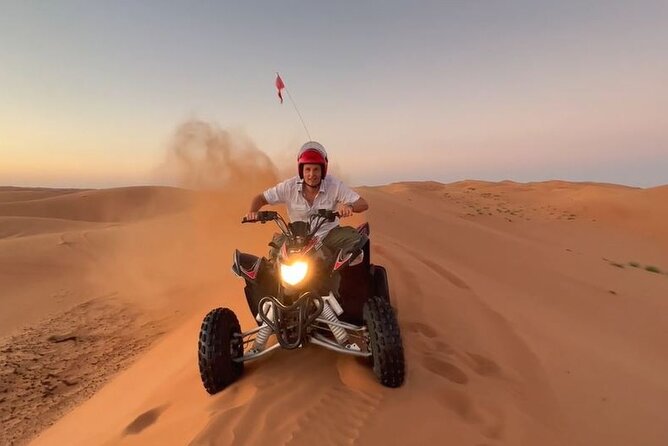 Full-Day Private Experience through Desert Adventure in Oman - Quad biking on sand dunes: the adrenaline you came for