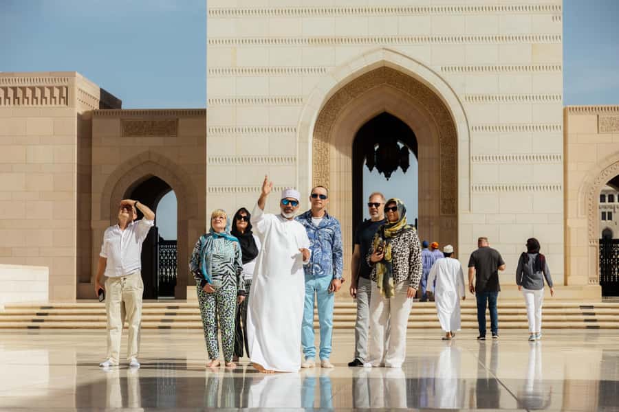 Guided Walking Tour of Sultan Qaboos Grand Mosque in Muscat - Women’s prayer hall: the same care, a different feel