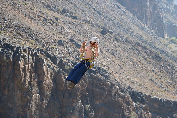 Half-Day Private Experience in Tanuf Arch - The 1.2 km Hike Up to the Swing Site (It’s Short, But You’ll Notice It)