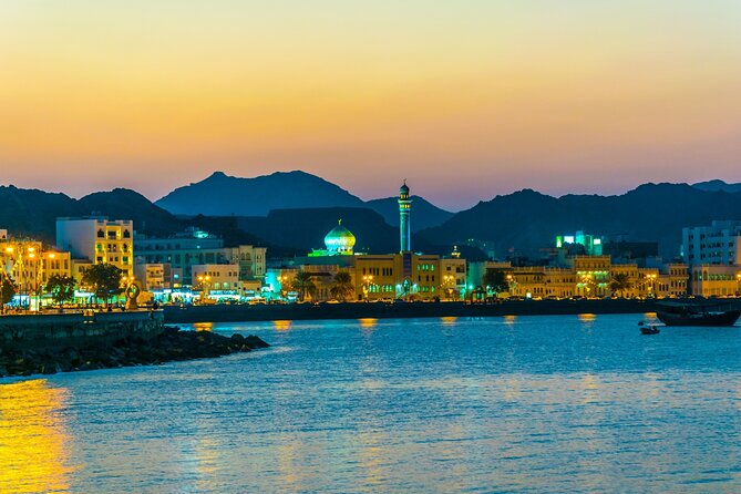 Historical Muscat Sunset Tour - Old Muscat From the Water: Forts, Palace Views, and Cemetery Bay