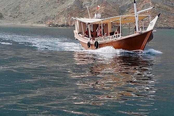 Khasab Dhow Cruise To Musandam Fjords With Lunch Onboard - Two Snorkeling and Swimming Stops: What You Should Expect