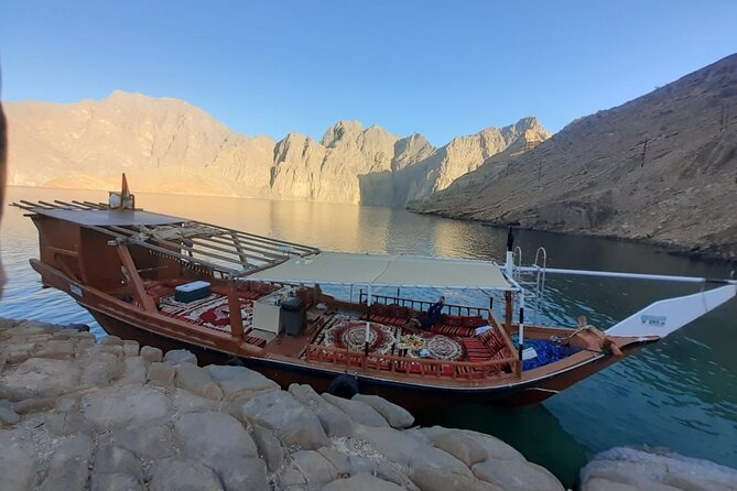Khasab Dhow Cruise To Musandam Fjords With Lunch Onboard - Lunch at Sea: Traditional Semi Buffet, Not a Snack Plate