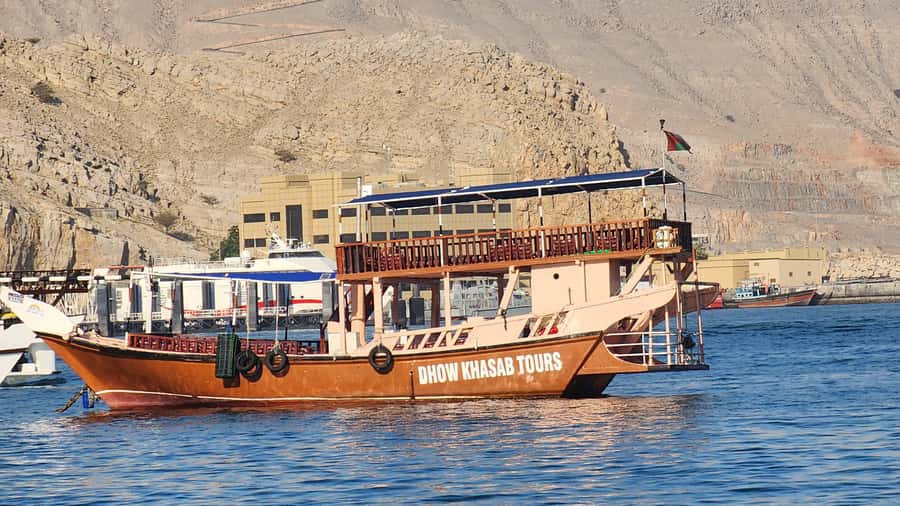 Khasab: Half-Day Dhow Cruise, Dolphin Watching, & Snorkeling - Khasab Fjords are the main character on this half-day dhow cruise