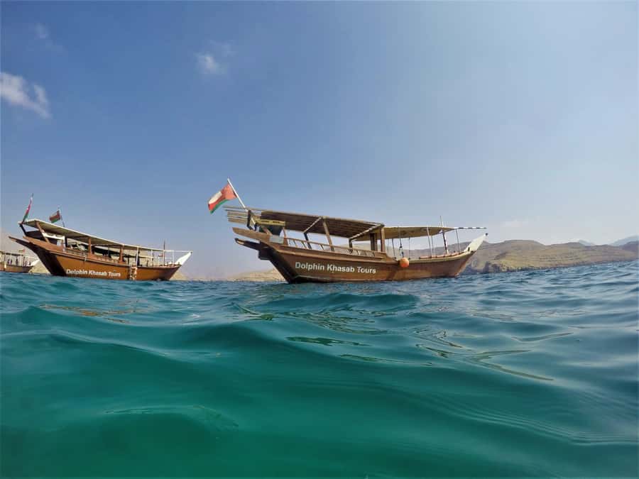 Khasab: Half-Day Dhow Cruise with Dolphin Watching - Musandam fjords and dolphins, without a full day commitment