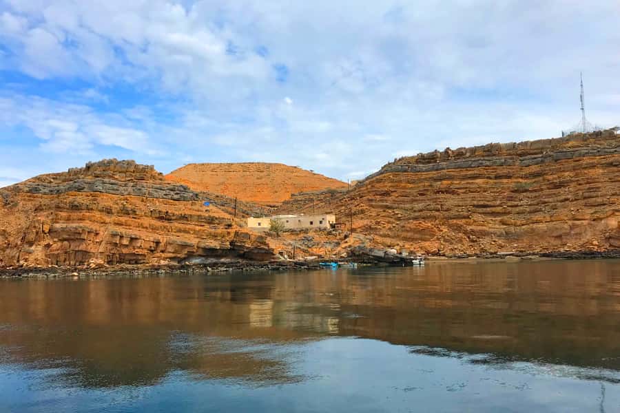 Khasab: Khor Sham Half-Day Cruise with Snorkeling & Dolphins - Telegraph Island Anchoring Stop: Snorkeling with a Real Purpose