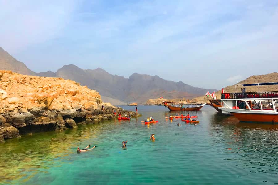 Khasab: Khor Sham Half-Day Cruise with Snorkeling & Dolphins - Safety and Hosting: Life Jackets and Human Help