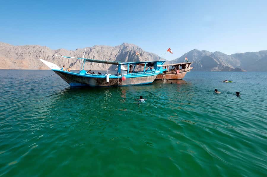 Khasab Musandam |Telegraph Island |Dhow Cruise | Dolphins - Boarding at Khasab Port, and How to Avoid First-Minute Stress