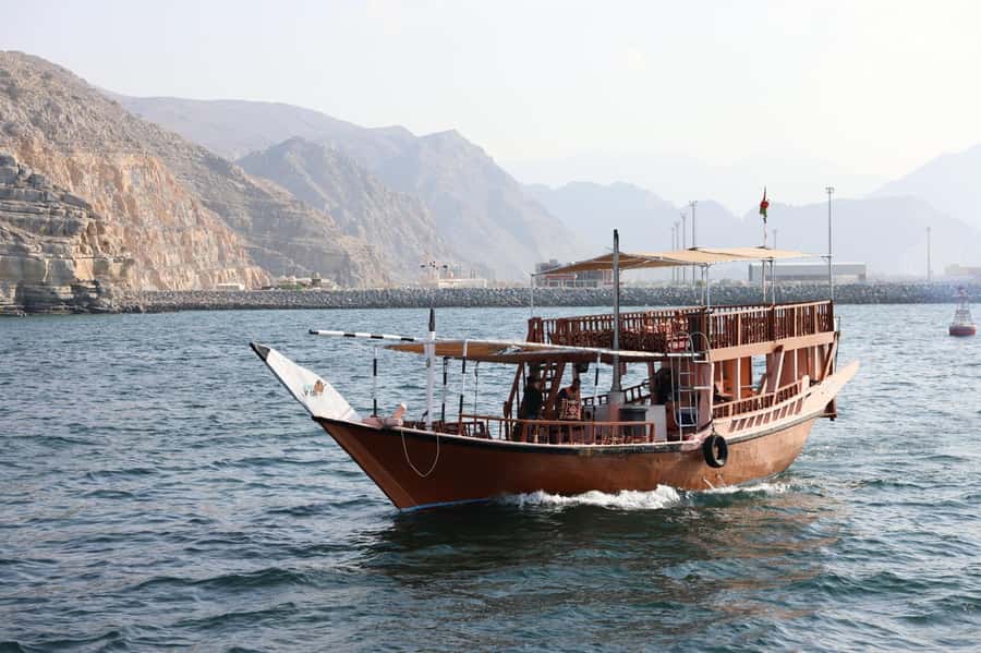 Khasab: Overnight Cruise on Traditional Dhow for 24 hours - A private dhow through Musandam fjords, not just a boat trip