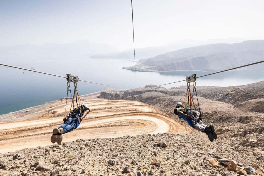Musandam Zipline - Musandam’s Guinness over-water zipline: why it’s different