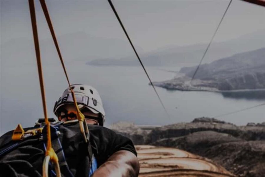 Musandam Zipline - The 1,800-meter, up-to-130 km/h glide: how to think about the ride
