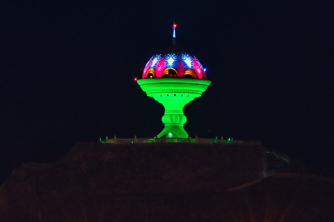 Muscat by Night Sightseeing Tour - Al Alam Palace: short stop, big photo potential