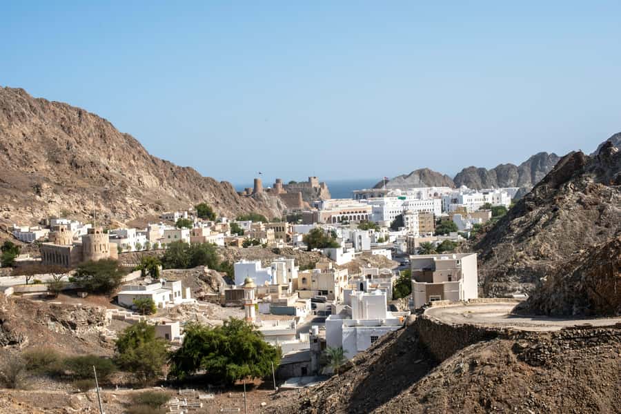 Muscat: Night Tour 4 Hours - Al Alam Palace and the Forts: Royal Photos at Street Level