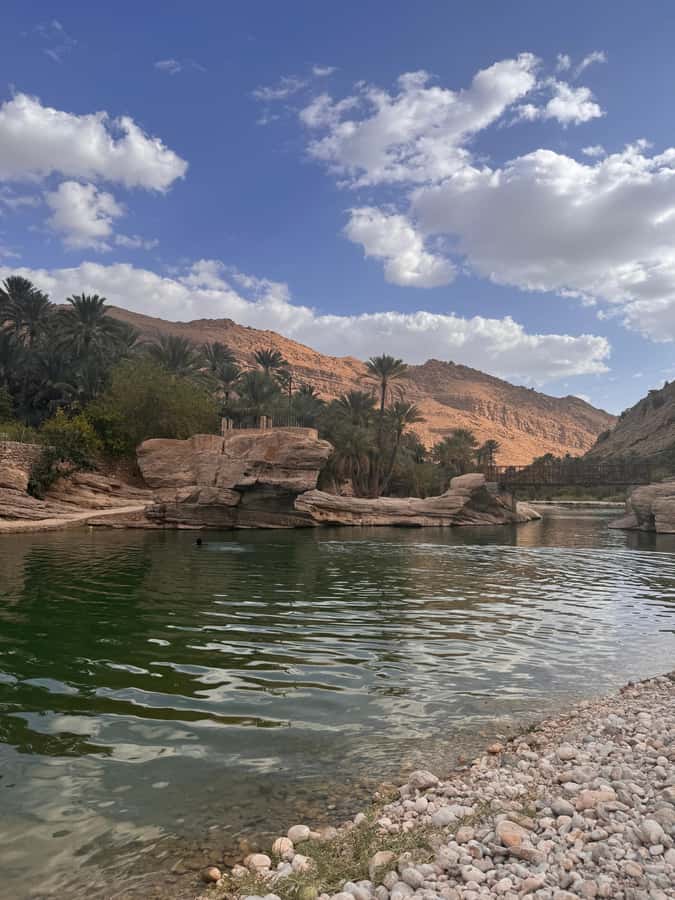 Muscat: Wahiba Sands & Wadi Bani Khalid Full-Day Tour+Lunch - Wadi Bani Khalid: Turquoise Pools, Date Palms, Caves, and Time to Walk