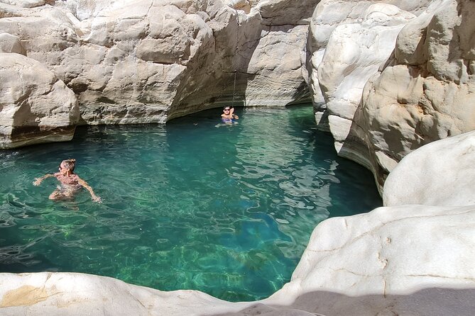 Oman Highlights: Wahiba Sands Desert & Wadi Bani Khalid Tour - Wadi Bani Khalid: emerald pools, cliff walls, and time to choose your pace