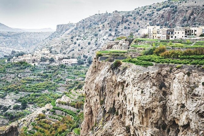 Private 2 - Days Jebel Akhdar Overnight Camping Tours - Jebel Akhdar daytime: fruit, rose gardens, and valley views