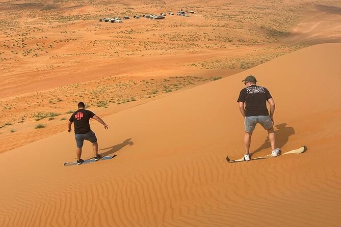 Private Desert Tour with Activities - Full Day - Sand boarding in the dunes, like snowboarding but warmer