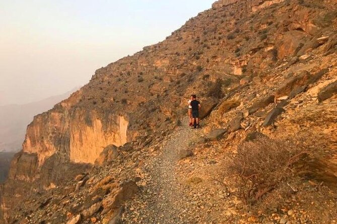 Private Full Day Trekking In the Grand Canyon (Balcony Walk) - Entering Jabal Shams: Where the Edge Walk Starts to Feel Real