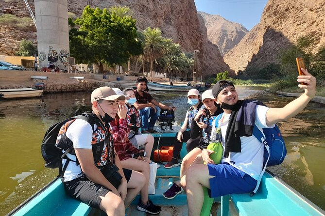 Private Full-Day Wadi Shab and Bimmah Sinkhole Tour - Guides like Fasish, Nabhan, Amer, Amir, and Hamed make the difference