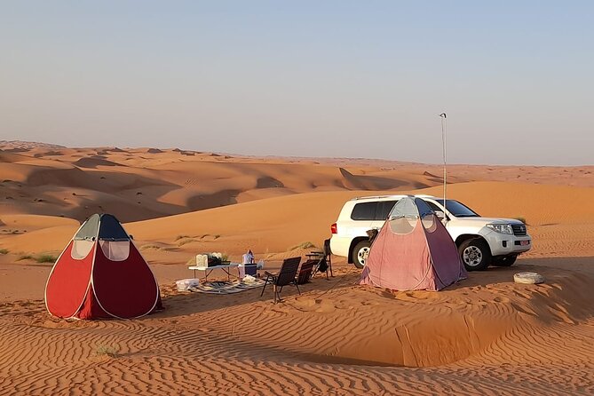 Private Overnight Wahiba Sand Desert (In Normal Camping Tent) - Wadi Shab: The Most Active Stop and the Main Swimming Moment