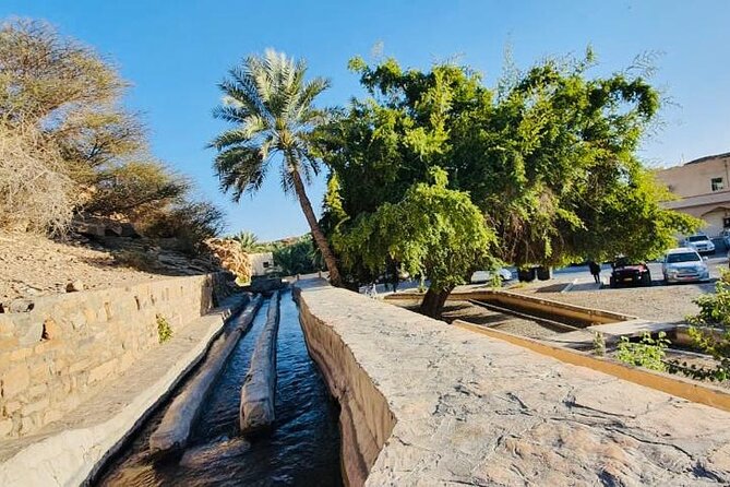 Private Tour to Jebel Akhdar Al Suwjara Village - Al Suwjara village, Cliff Guest House area: mud-and-stone Oman on a cliff