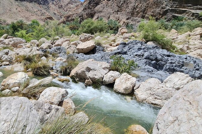 Private Wadi Arbyeen - Sinkhole - White Sand Beach- Full Day Tour - Fins Beach White Sands: The Payoff at the End