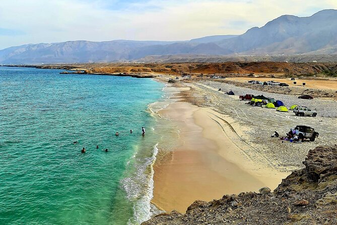 Private Wadi Shab - Ras Al Hadd Overnight - 2 Days Tours - Day 1 starts with Bimmah Sinkhole photos and Al Hadd sunset light