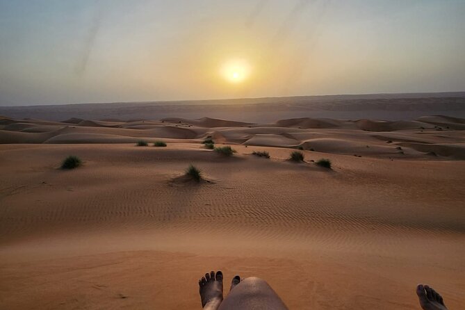 Private Watching Sunset Desert Safari Tour - Driving to the dunes and getting photos without rushing