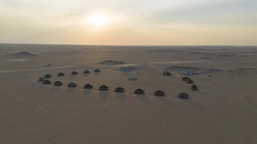 Salalah: Bedouin Tent Night Stay in Desert + Sunset Safari - Entering The Empty Quarter from Salalah, with Ubar on the route