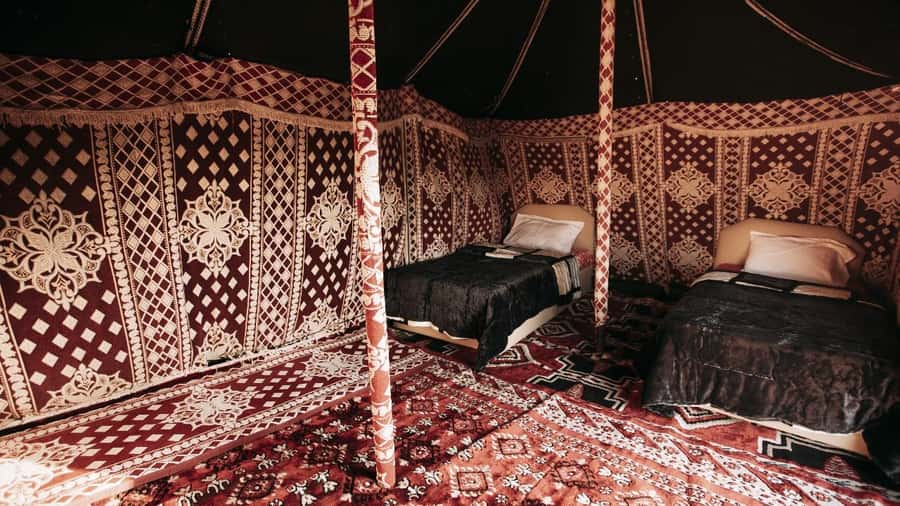 Salalah: Bedouin Tent Night Stay in Desert + Sunset Safari - Riding into a Bedouin night: private tents, traditional dinner, and the sky