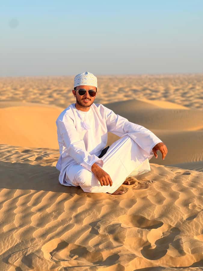 Salalah: Sunset Desert Safari - Rub Al Khali - Empty Quarter - Thumrait gateway, the camel farm, and spotting black camels