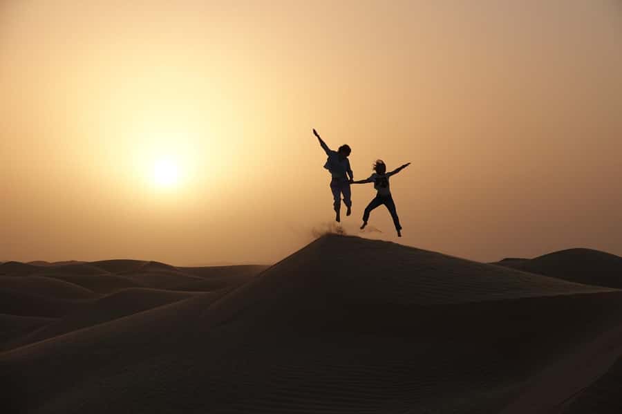 Salalah: Sunset Desert Safari - Rub Al Khali - Empty Quarter - Sunset over red-gold dunes, the moment you plan the whole day for