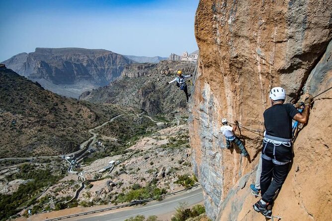 Via Ferrata And Zip Line - Where you start in Oman: Nizwa area, Jebel Akhdar focus