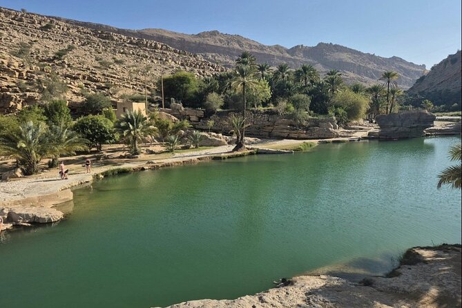 Wadi Bani Khalid and Wahiba Sands Desert with Sunset Watching - What $176.70 per person gets you, and what costs extra