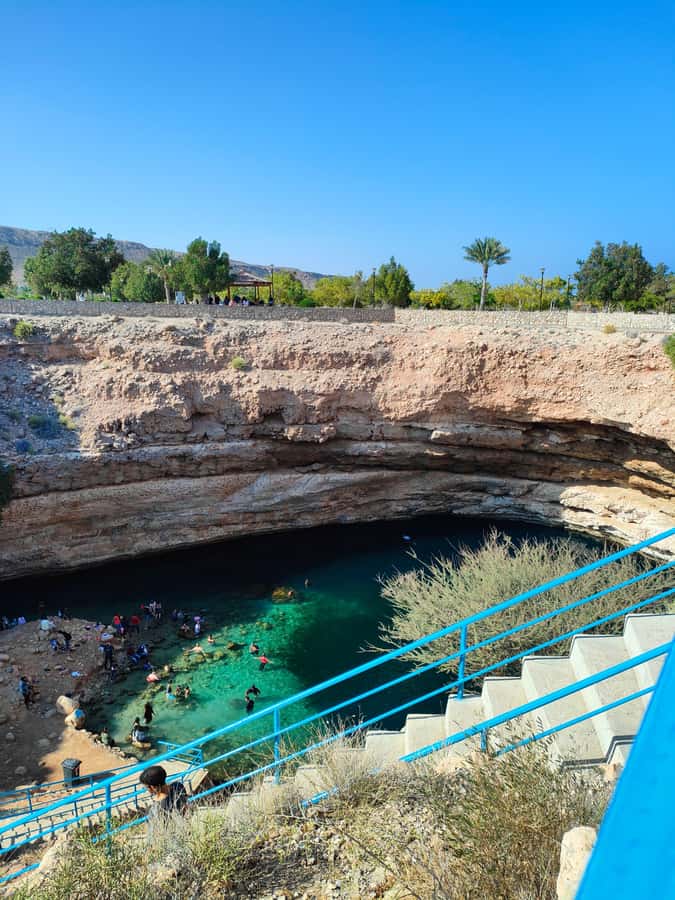 Wadi Shab &Bimmah Sinkhole &Heart shaped Cave &Pebble Beach - The Wadi Shab Waterfall Run: Boat Crossing, Walk, Swim, Repeat