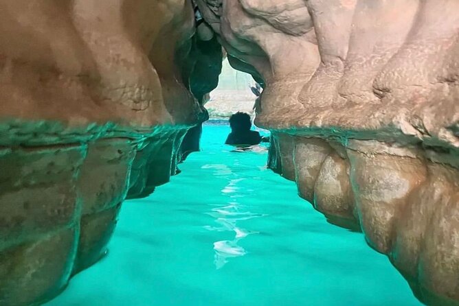WADI SHAB - Muscat, Oman - Stop 3: Fins White Beach, a quiet coastal break on the Gulf of Oman