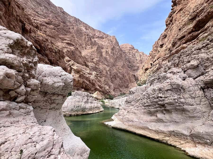 Wadi Shab & Wadi Tiwi : Guided Adventure (Customer Own Car) - The private farm stop: a calmer view after active water time