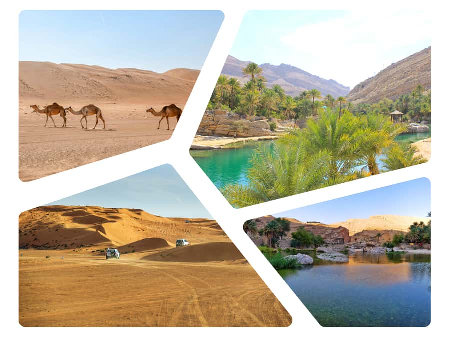 Wahiba Sands and Wadi Bani Khalid Full-Day Tour from Muscat - Wadi Bani Khalid pools: swimming rules, walking to the water, and what to pack