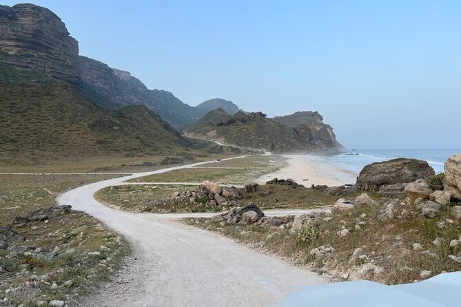 West Salalah Tour - Caribbean of Orient - Fazayah Beach with City - Fazayah Beach and the Moon Mountain drive: sea time plus a dramatic cave